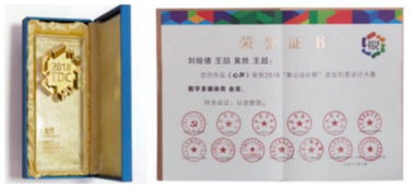 我校作品在2018泰山設計杯文化創意設計大賽中喜獲佳績，彰顯數字文化創意內容應用服務新高度